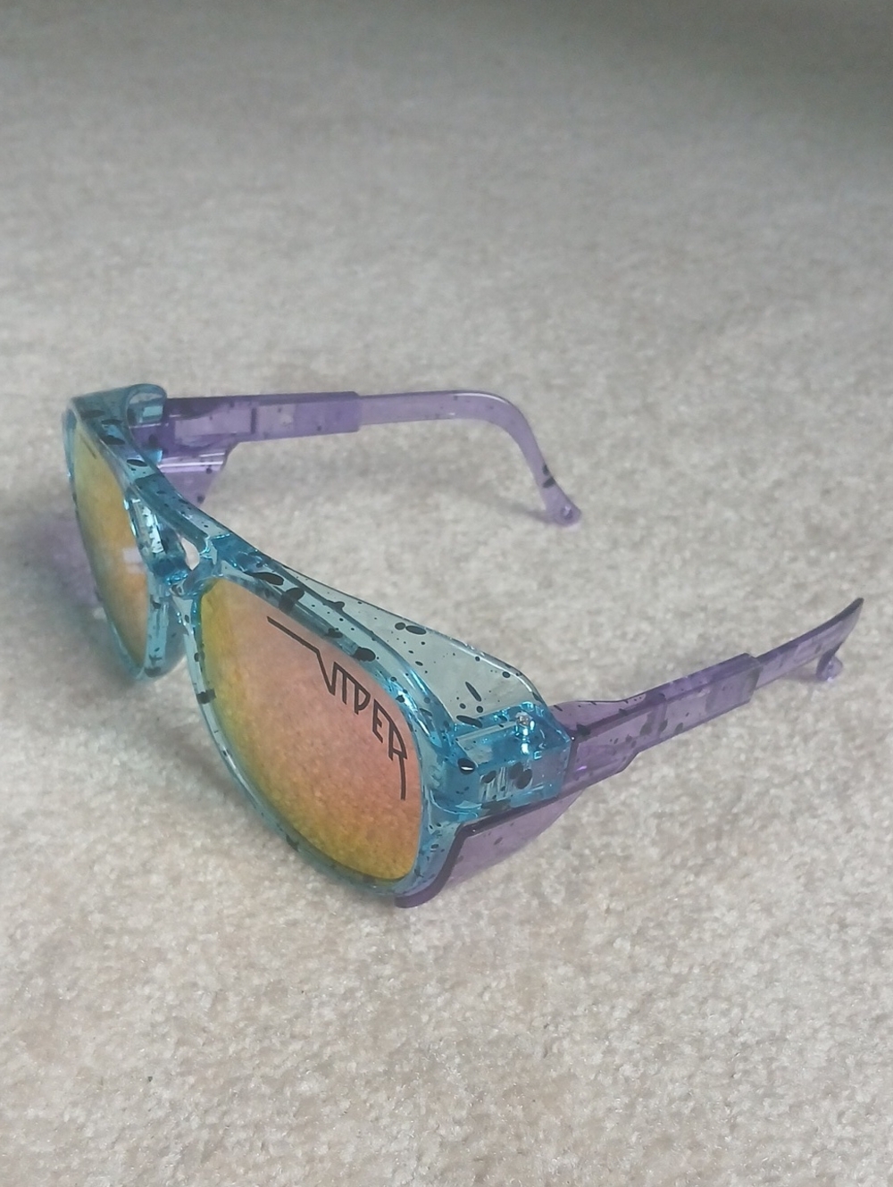 Pit Viper Exciters Sunglasses Blue/Purple